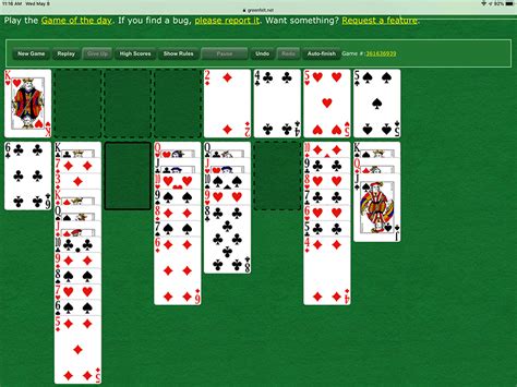 freecell green felt|free cell green felt old style.